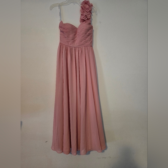 JJ HOUSE  one shoulder bridesmaid  dress - Picture 4 of 15